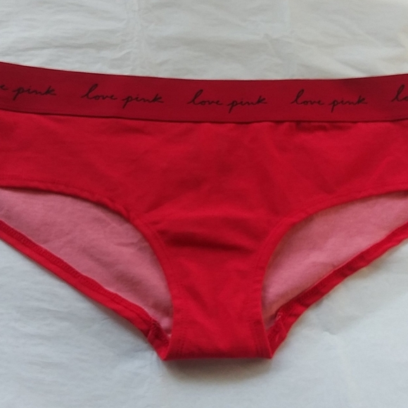 NWT Pink Bundle Hearts & Red Pantie Sz XL - Picture 3 of 4